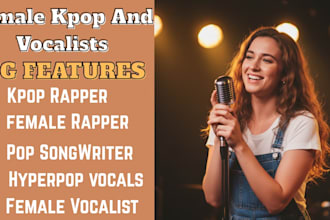 be female rapper hiphop rapper pop vocalist ghostwriter rap female vocalist