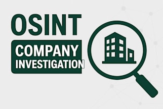 perform osint business investigation