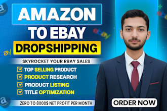 do amazon to ebay dropshipping top listings
