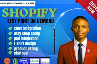 do etsy shopify print on demand printify printful shopify etsy pod digital store