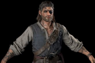hyper realistic 3d human avatar metahuman game character cc4 model ue5 animation