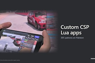 create a custom csp lua app or server script for assetto corsa