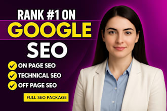 do complete SEO on squarespace, wix and shopify websites