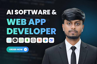 do custom ai website and ai integration as an ai software developer