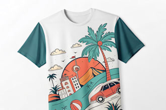 do clothing graphic tshirt design illustration