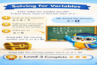 create a fun algebra workbook PDF with games and practice for beginners