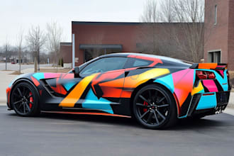 design professional car wrap, van wrap, food truck wrap