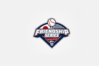 design best quality baseball and softball logo