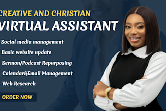 be your creative christian virtual assistant for ministries and authors