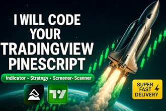 develop advanced tradingview pine script indicators, strategies, and smart alert