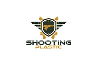 create magnificent fantastic logo for the sport of air soft