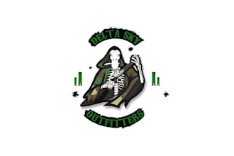 design iconic consulting duck hunting logo