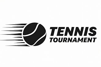 design outstanding tennis ball logo
