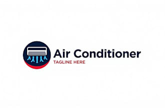 design outstanding air condition logo for your business