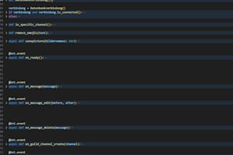 programm working python and rust discord bots
