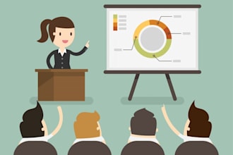 create a professional  presentation for your projects