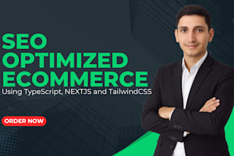 build a modern, high performance ecommerce website using nextjs