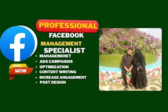 be your SMM assistant as a facebook manager