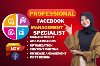 be your SMM assistant as a facebook manager