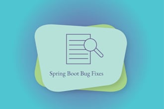 professionally debug and fix your java spring boot bugs