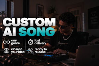 be your suno ai music producer, custom ai song in any genre