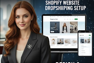 design, redesign shopify store, shopify website, shopify dropshipping store