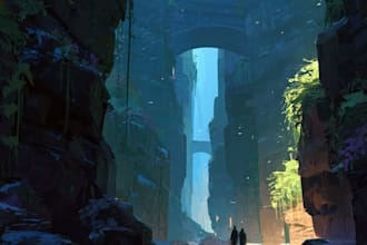 create a procedural houdini environment