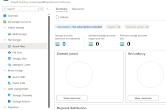 azure data lake setup and management