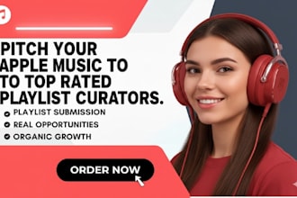 pitch your apple music to top rated playlist curators
