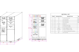 design your electrical panels and single line diagram