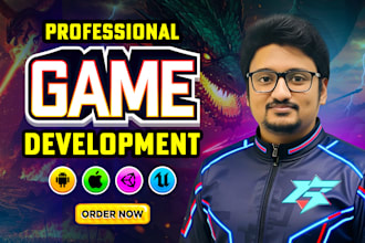 do mobile game development 2d 3d unity game, unreal engine as unity developer