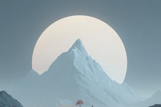 digitally paint fantasy landscape
