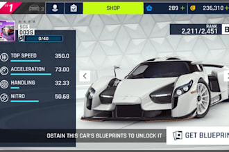 develop 3d multiplayer racing game, arcade car racing game like asphalt 9