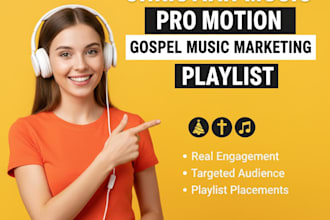 do christmas, christian music promotion gospel music marketing playlist