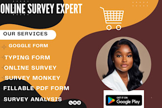 create online jotform, google form typeform, gravity form, surveys, cognito form