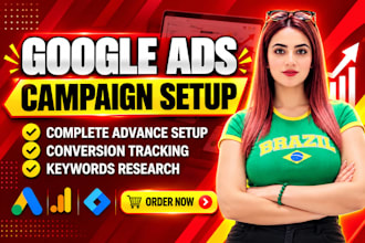 setup and manage high converting google ads PPC campaigns