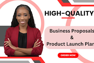 do business proposals and product launch plans