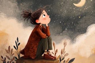 draw amazing christmas children book and cover illustrations