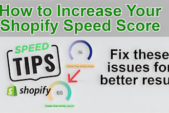 do shopify speed optimization and increase shopify speed
