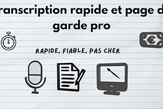 transcription audio vidéo rapide et fiable