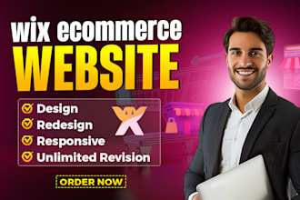 design wix ecommerce website, wix ecommerce store, wix online store