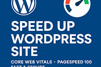 speed up your wordpress site and fix core web vitals issues