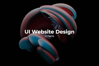 ui website design in figma