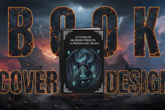 design a custom book cover for your KDP
