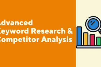 do advanced  keyword research and competitor analysis for your website