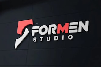 do a modern architecture letter mark logo for your brand