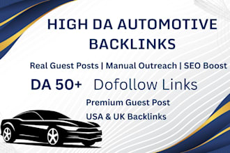 publish automotive guest posts for quality car backlinks