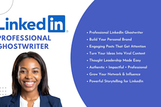 be professional linkedin ghostwriter