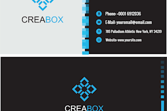design luxury business card and visiting card