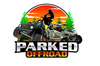 create exclusive and marvelous off road logo design